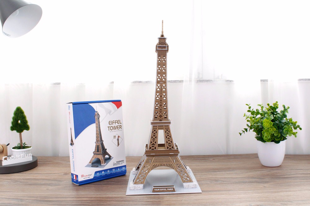 Mô hình giấy 3d cubicfun - eiffel tower c044h