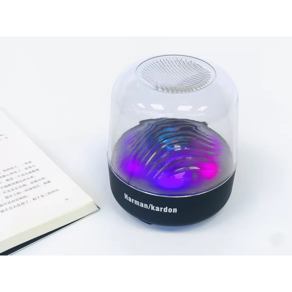 Loa Bluetooth mini Trên Dưới Trong Suốt Yayusi C7 âm thành vòm 6D âm bass trầm led RGB + Bảo hành 6 tháng lỗi 1 đổi 1