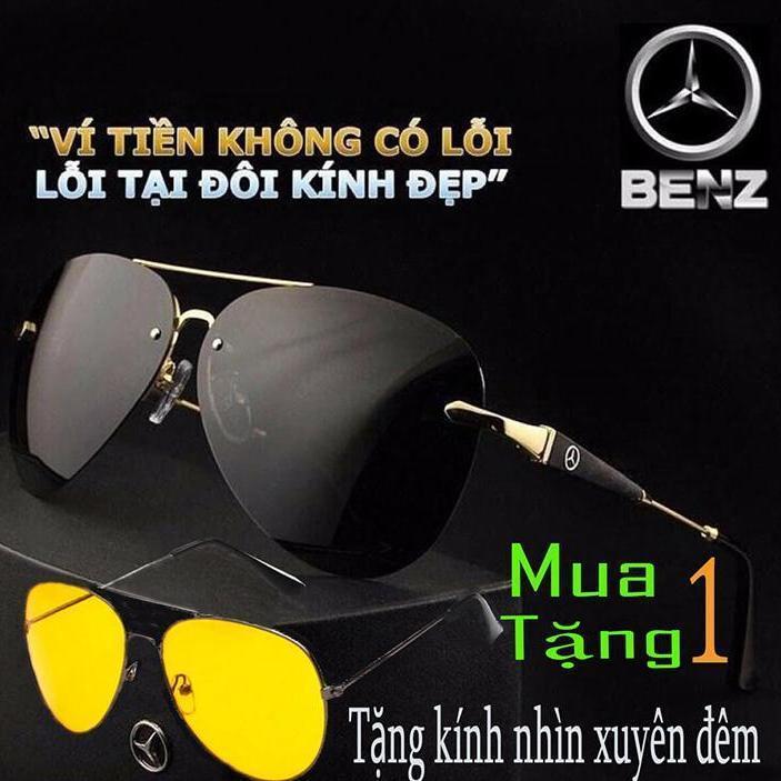 Mắt kính nam nữ Tặng kính xuyên đêm
