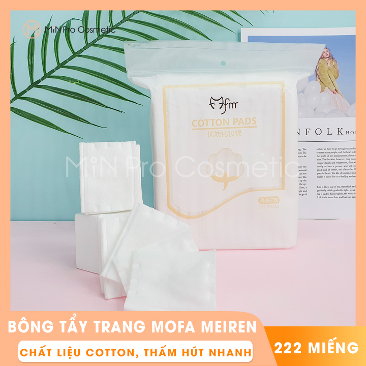 Bông Tẩy Trang Mofa Meiren Cotton Pads 222 Miếng