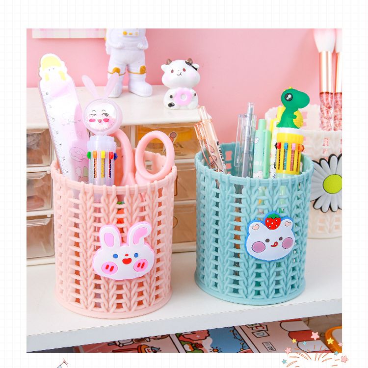 Cắm bút để bàn, cắm bút cute, hộp đựng bút học sinh dễ thương