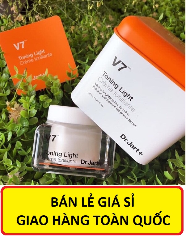Kem dưỡng trắng da V7 Toning Light Dr Jart 50ml của Hàn Quốc