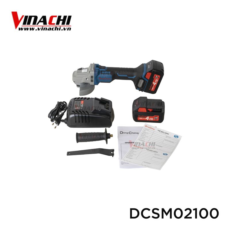 Máy mài góc dùng pin DCSM02-100 - Máy mài góc dùng pin DCSM02-100 Vinachi với nhiều tính năng nổi trội giúp hoàn thành các công việc: mài ba via, mài nhẵn mối hàn, cạnh sắc nét ...