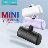 KUULAA Sạc dự phòng 4500mAh không kèm dây mini Power Bank Pin Sạc Dự Phòng BẢO HÀNH 12 THÁNG for Samsung Xiaomi Huawei iPhone 15 14 13 12 Pro Max