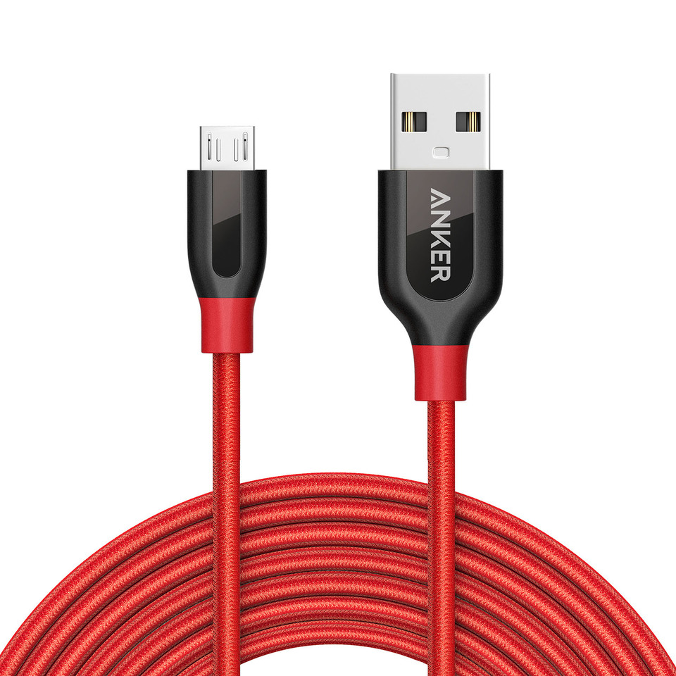 Cáp sạc anker powerline+ micro usb dài 0.9m - dây sạc anker a8142 - hàng chính hãng