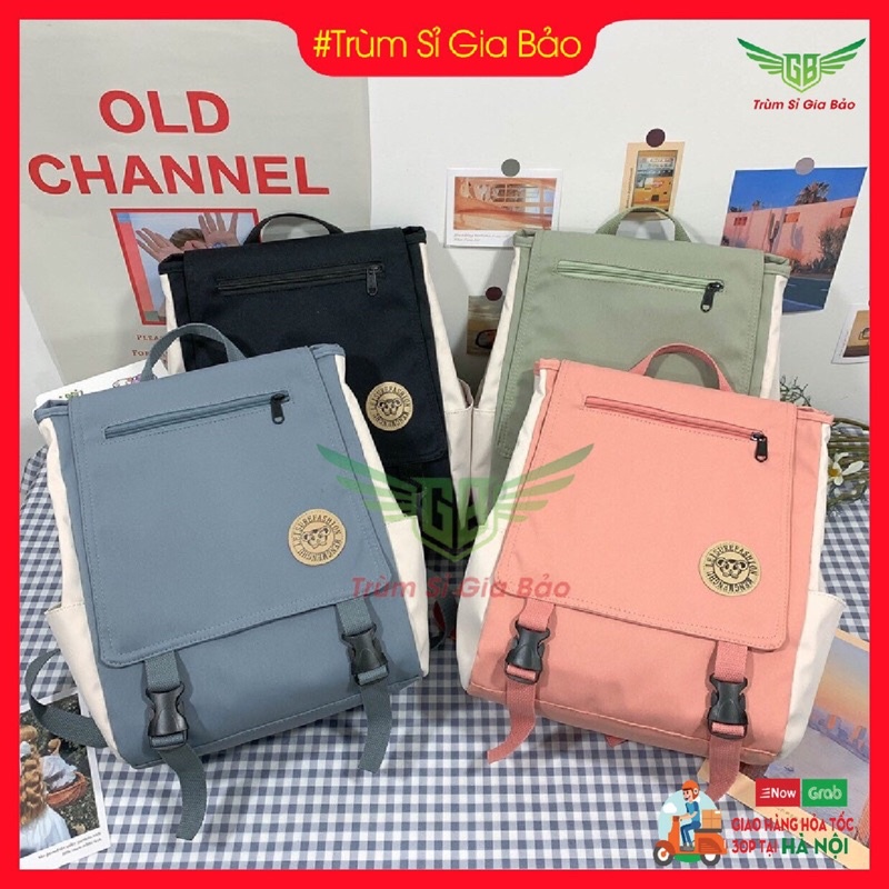 Balo nữ đi học giá rẻ ulzzang thời trang Hàn Quốc , túi xách nữ đẹp hàng cao cấp , cặp sách dễ thương cho sinh viên.