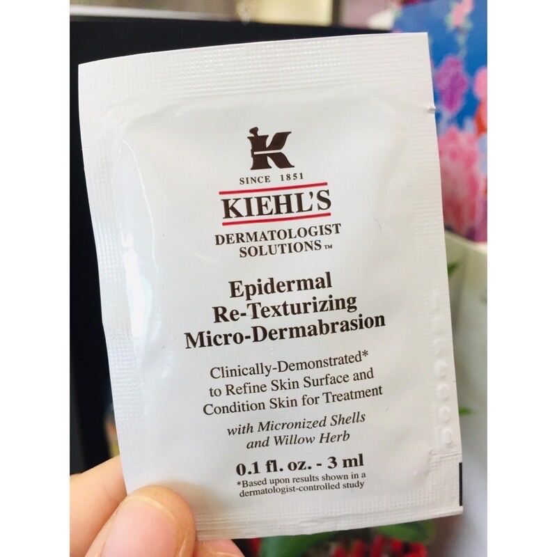 Sample Tẩy Tế Bào Chết KIEHL'S Epidermal Re-Texturizing Micro-Dermabrasion
