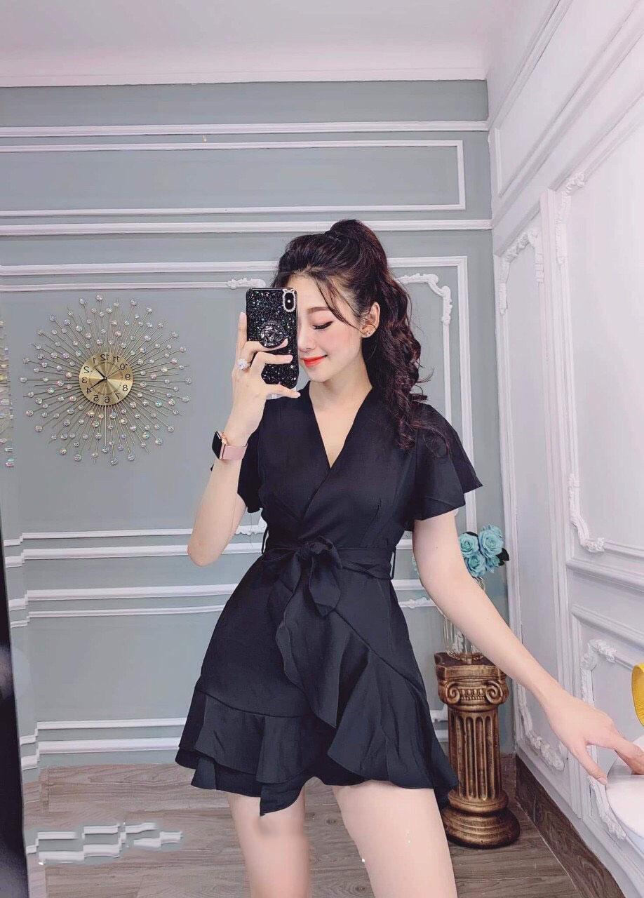 [HCM]Đầm  bèo 2 tầng thời trang nữ (Có big size)