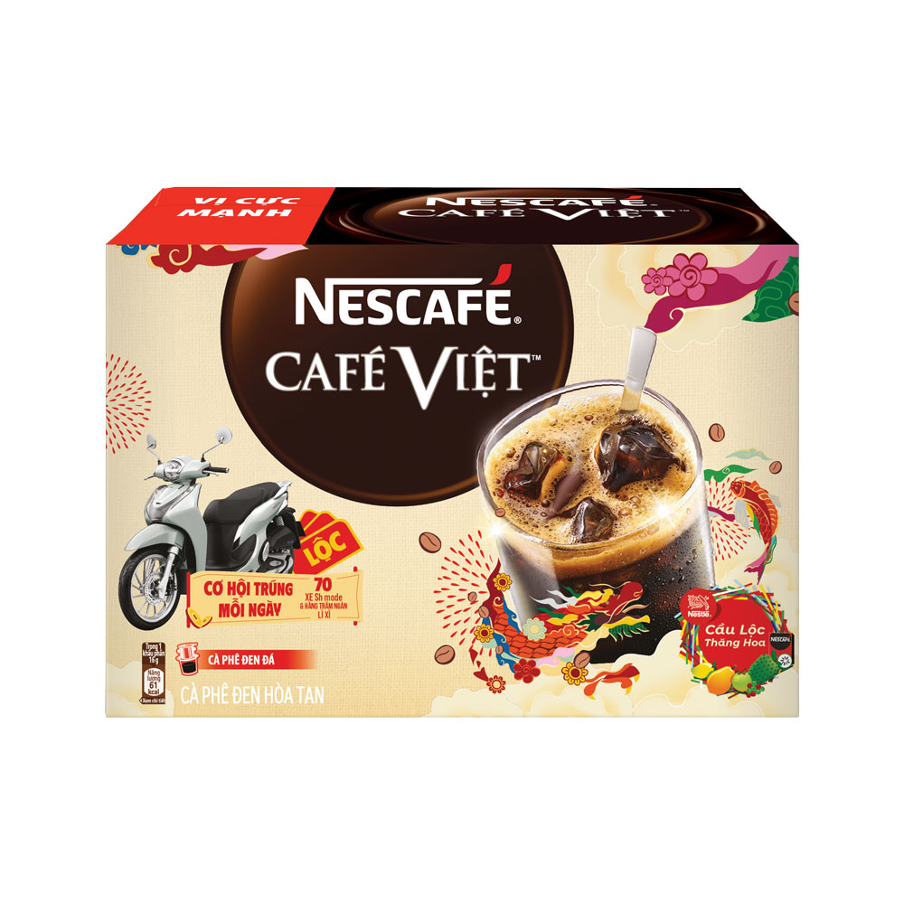 Cà phê hòa tan nescafé café việt cà phê đen đá