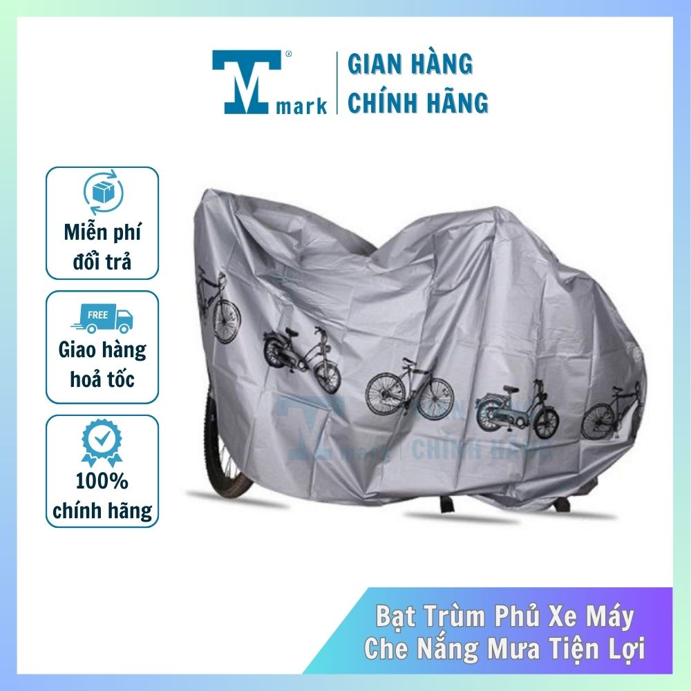 VẢI BẠT PHỦ XE MÁY, ÁO TRÙM XE MÁY VẢI DÙ DÀY LOẠT TỐT ( TRÙM TẤT CẢ CÁC LOẠI XE) (Giá sỉ siêu hot)