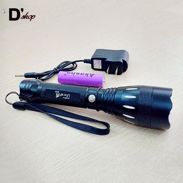 Đèn Pin UltraFire 8028( Flashlight UltraFire 8028) + KÈM PIN SẠC cao cấp