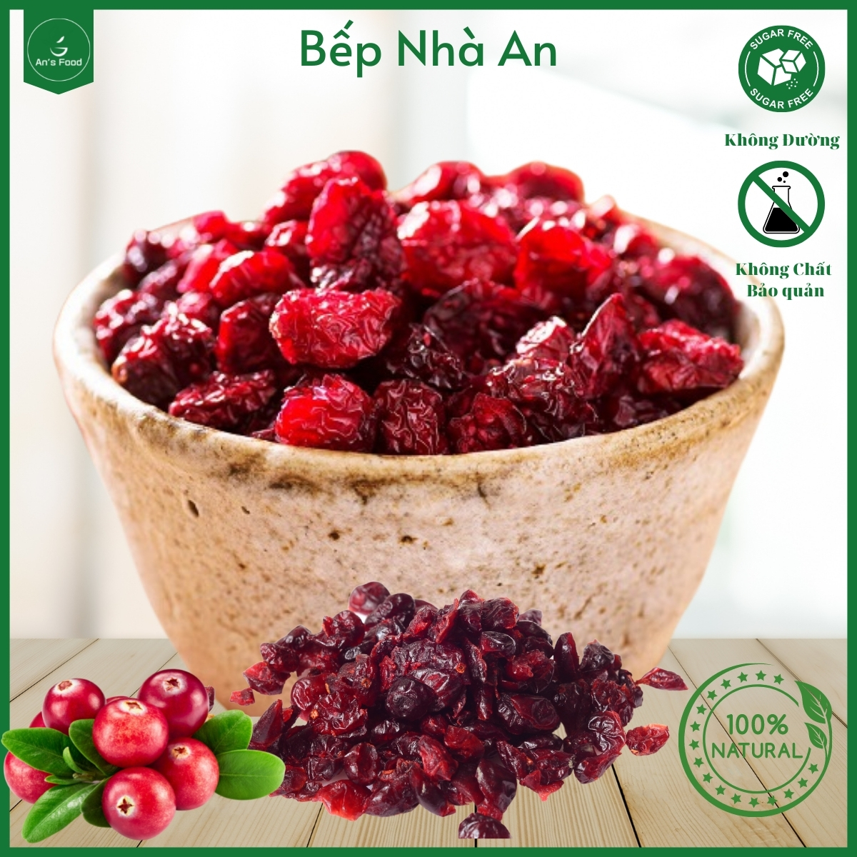 Nam việt quất sấy khô Ocean Spray - 100gr