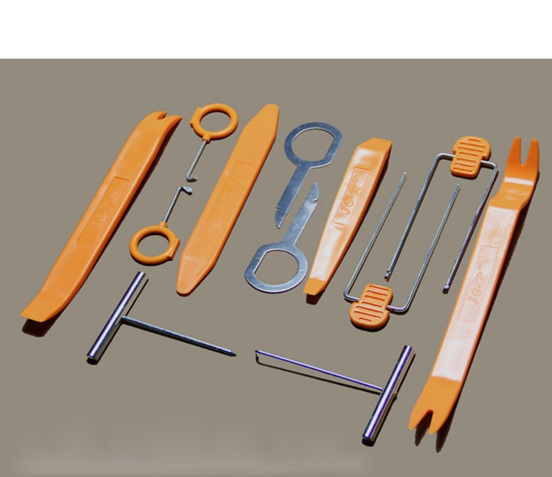 Bộ 12 dụng cụ tháo lắp mở nạy các chi tiết nội thất ô tô xe hơi cao cấp - bộ đủ chi tiết