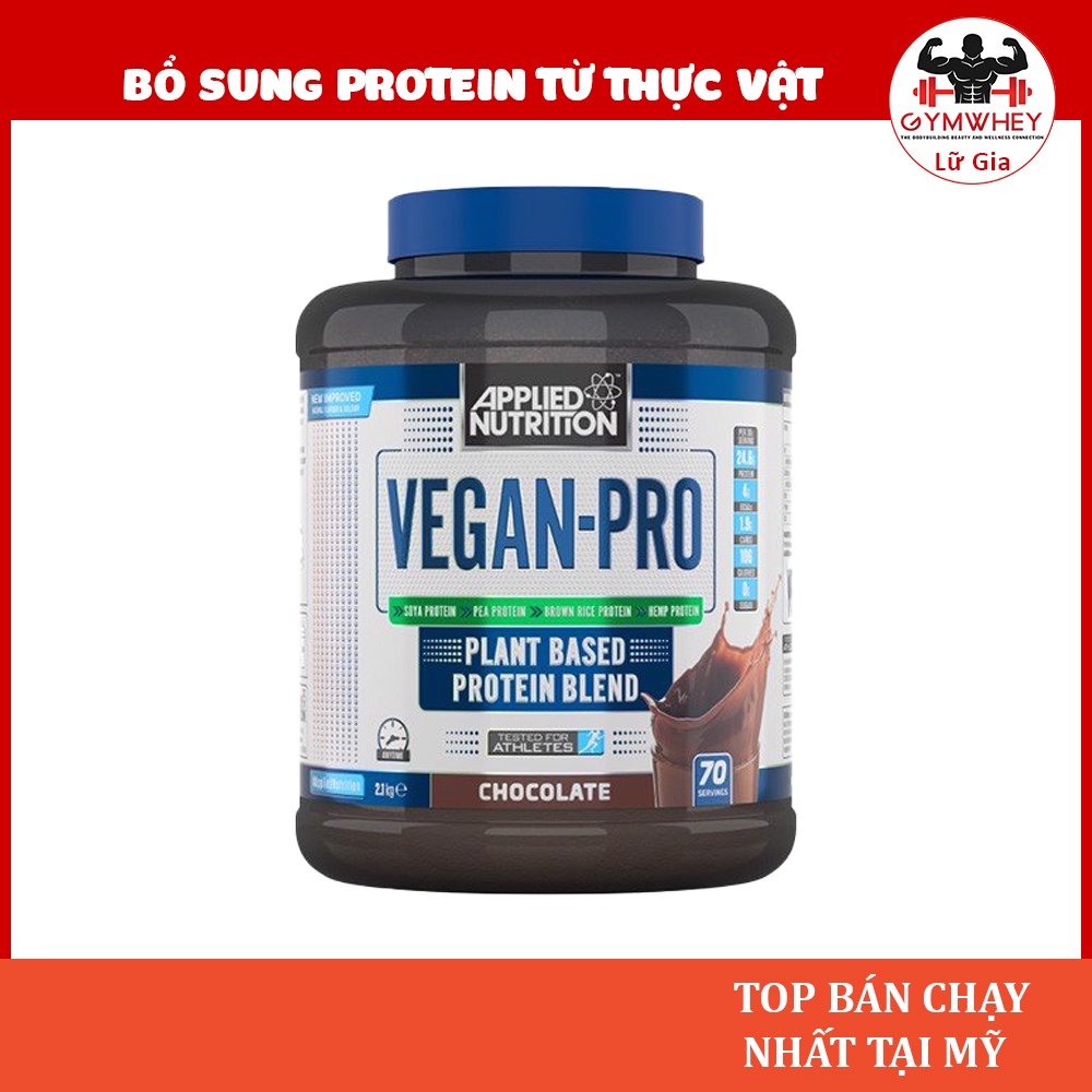 Applied Nutrition Vegan Pro Bổ Sung Protein Whey Từ Thực Vật Không Làm Nổi