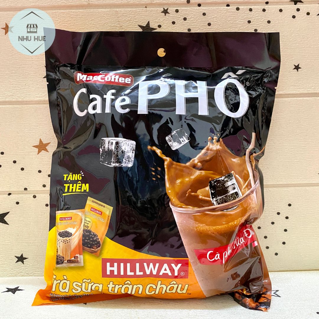 Cà phê sữa đá MacCoffee Cafe Phố (túi 30 gói x 24g)