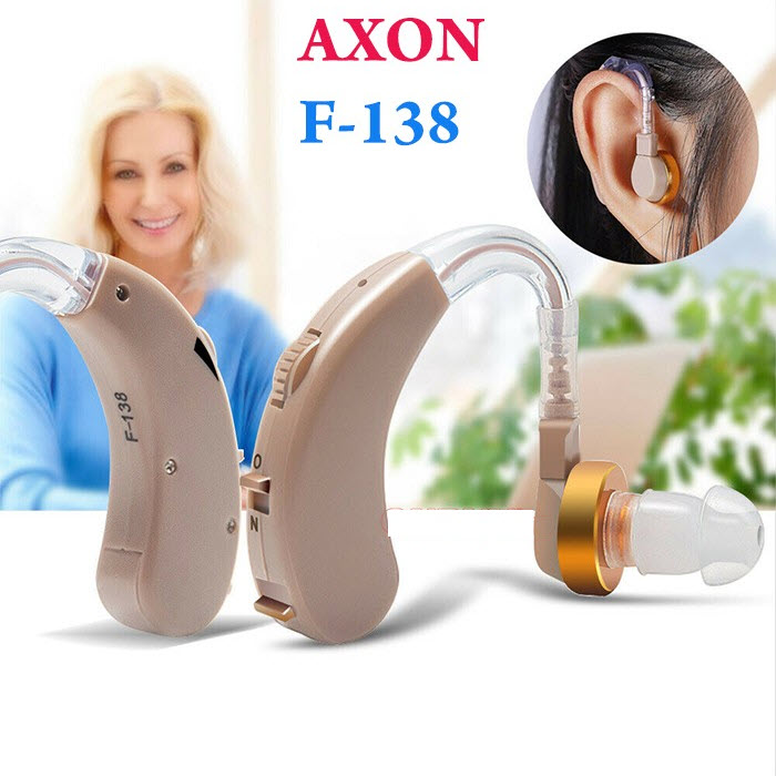 Máy trợ thính không dây axon powertone f-138 tai nghe trợ thính cho người già - loại tốt âm thanh chuẩn axon f-138