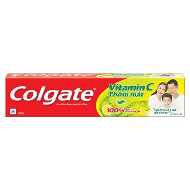 Kem đánh răng Colgate Vitamin C 170g