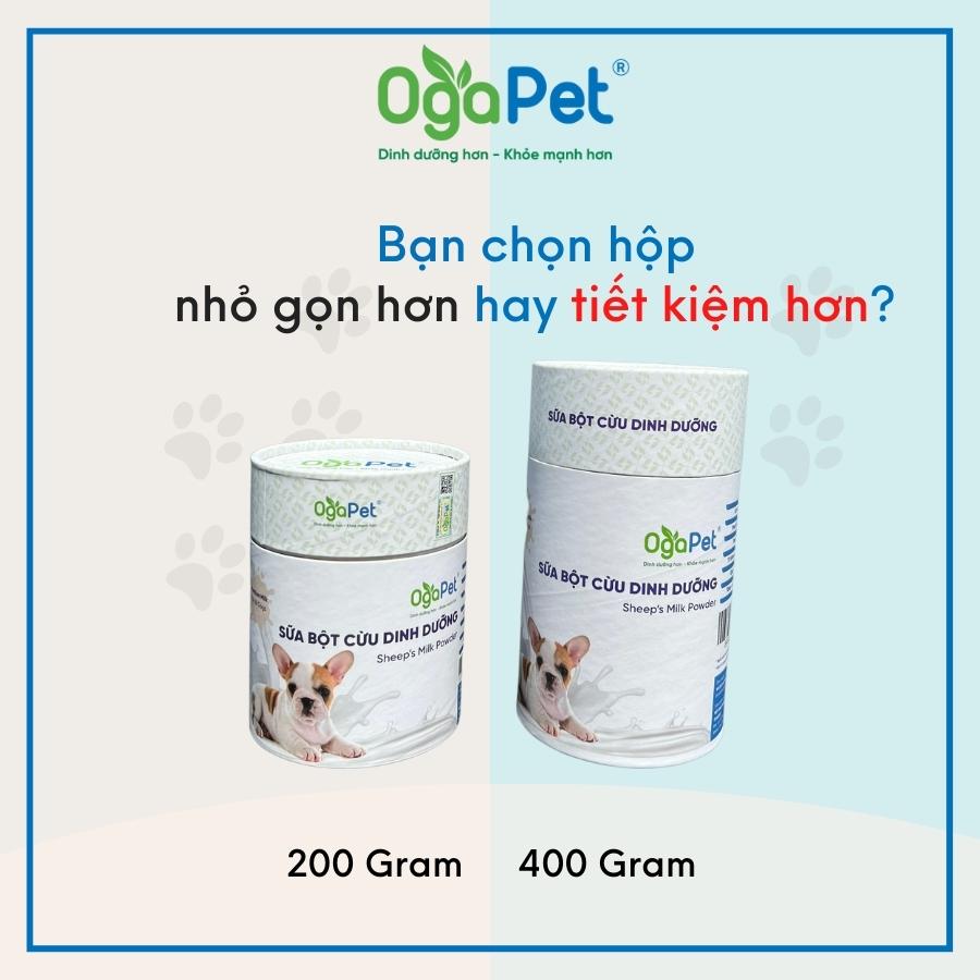 Sữa bột cừu dinh dưỡng cho chó hộp 400g
