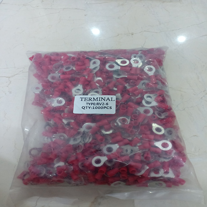 Đầu cos tròn rv 2-6 túi 1000 cái