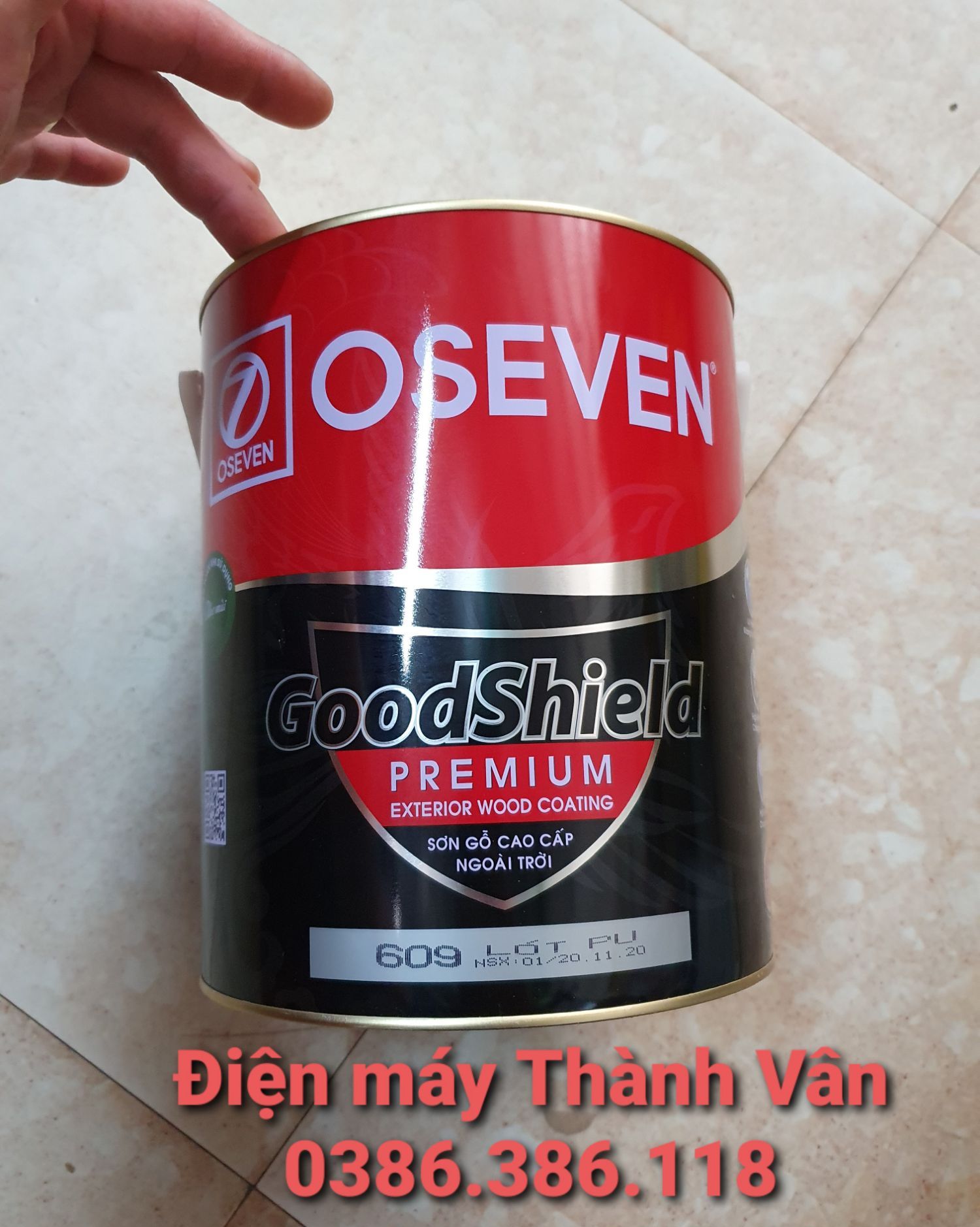 Sơn lót PU ngoài trời 609 O7 loại 4kg