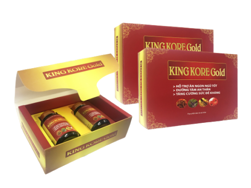 KING KORE GOLD - hỗ trợ ăn ngon ngủ tốt, dưỡng tâm an thần, tăng cường sức đề kháng