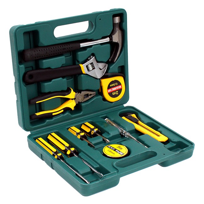 Hộp dụng cụ sửa chữa 12 món sửa chữa ô tô, xe máy, dụng cụ gia đình cực kỳ tiện dụng