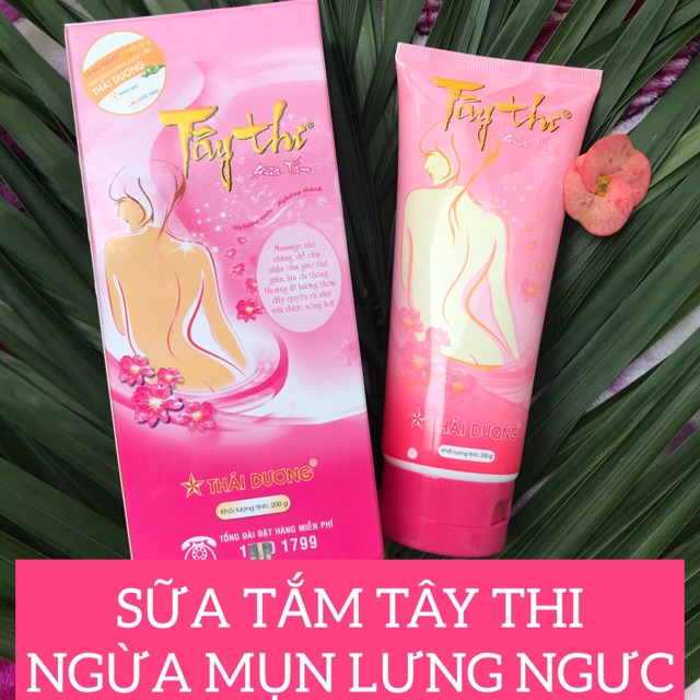 Sữa tắm tây thi 200g ngừa mụn lưng ngực cánh tay