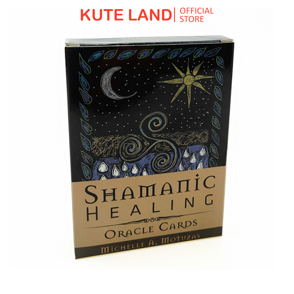 Bộ Bài Oracle Shamanic Healing 44 Lá Bài Tặng File Tiếng Anh Và Đá Thanh Tẩy