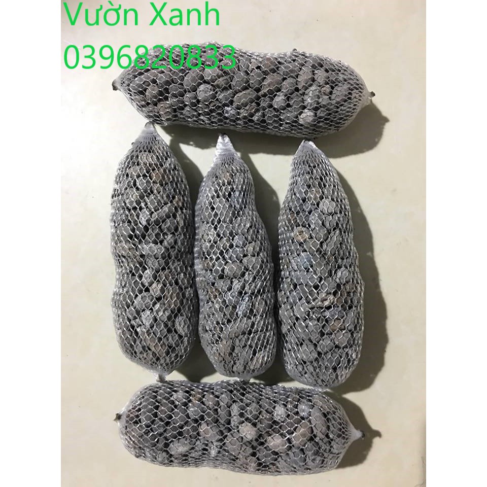 Combo 10 túi phân dê 10cm đã xử lý, phơi khô, đóng túi lưới