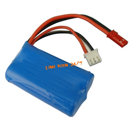 Pin sạc lithium 2s 7.4v–8.4v 1500mah