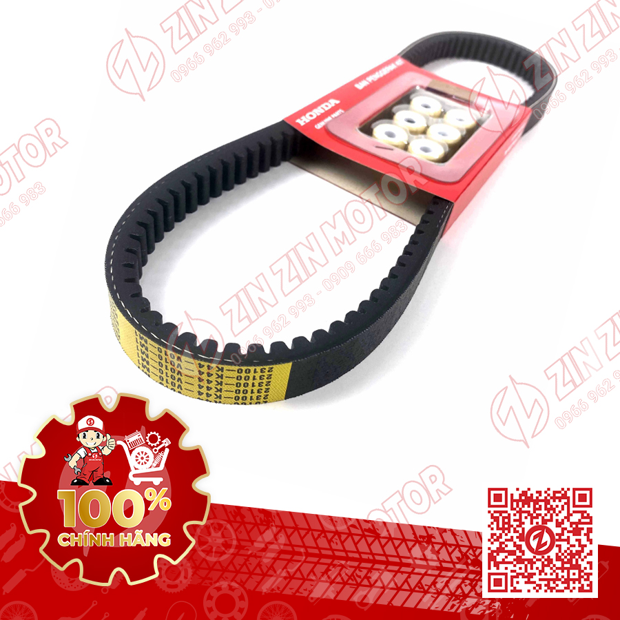 Bộ Dây Curoa Bi Nồi BeAT K81, Scoopy K16G 23100K44BA0 Chính Hãng Honda