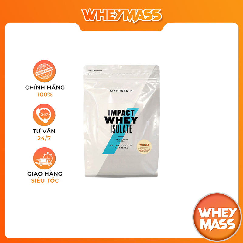 Sữa Bột Tăng Cơ MyProtein Impact Whey Protein 1kg