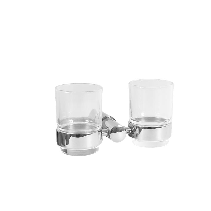 Kệ cốc đôi phòng tắm inox 304