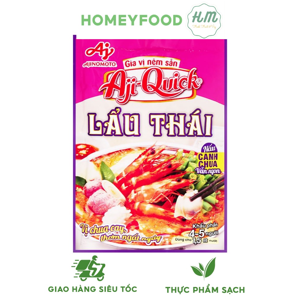 Gói gia vị lẩu thái Aji-quick 55g - giao Hỏa Tốc