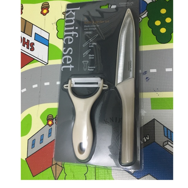 Bộ dao có nắp đậy cookplus lock&lock - ckk502