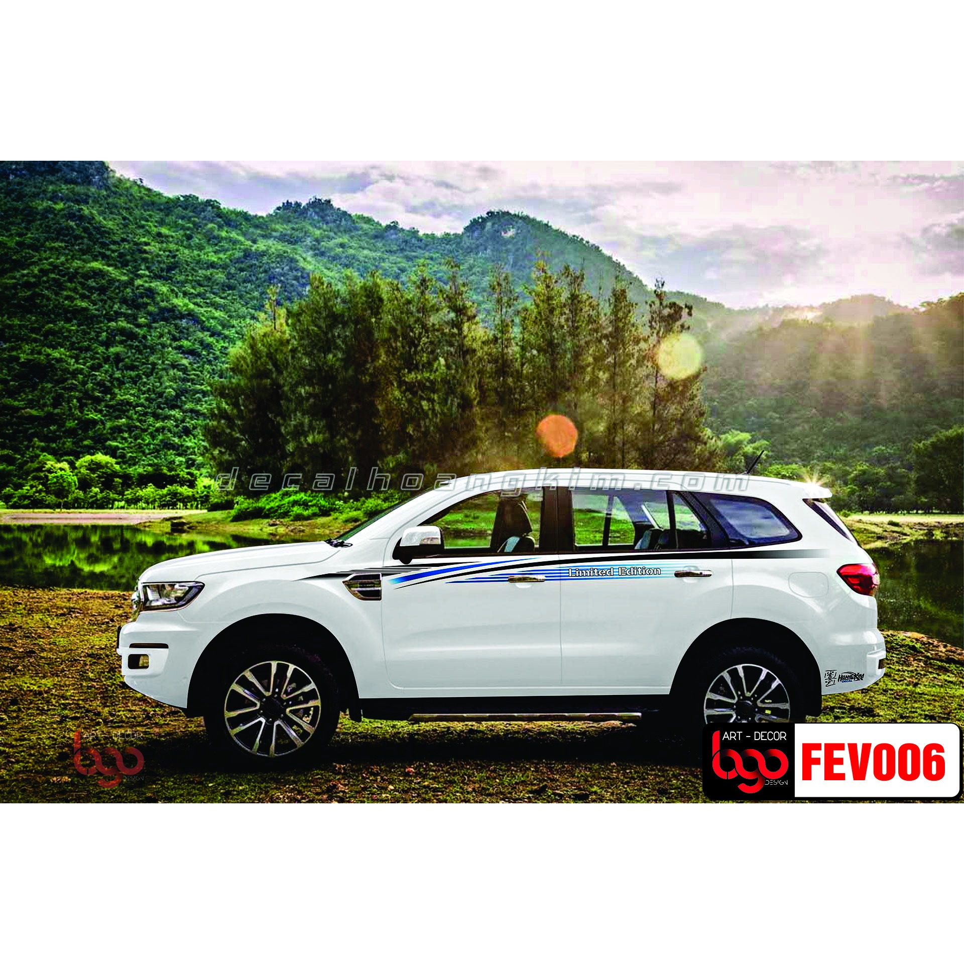 Tem xe Ford Everest - FEV006