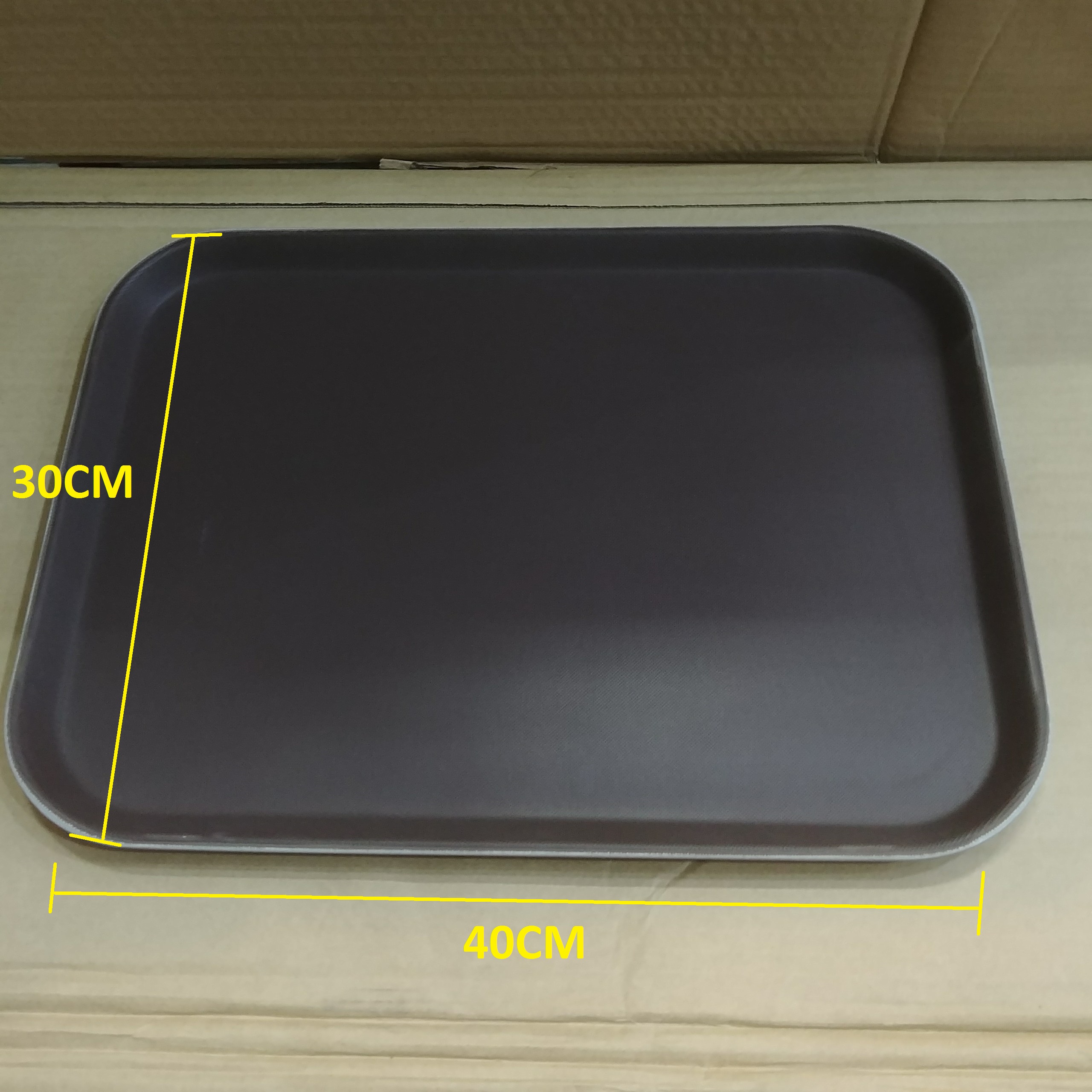 Khay phục vụ chống trượt hình chữ nhật 30cm x 40 cm