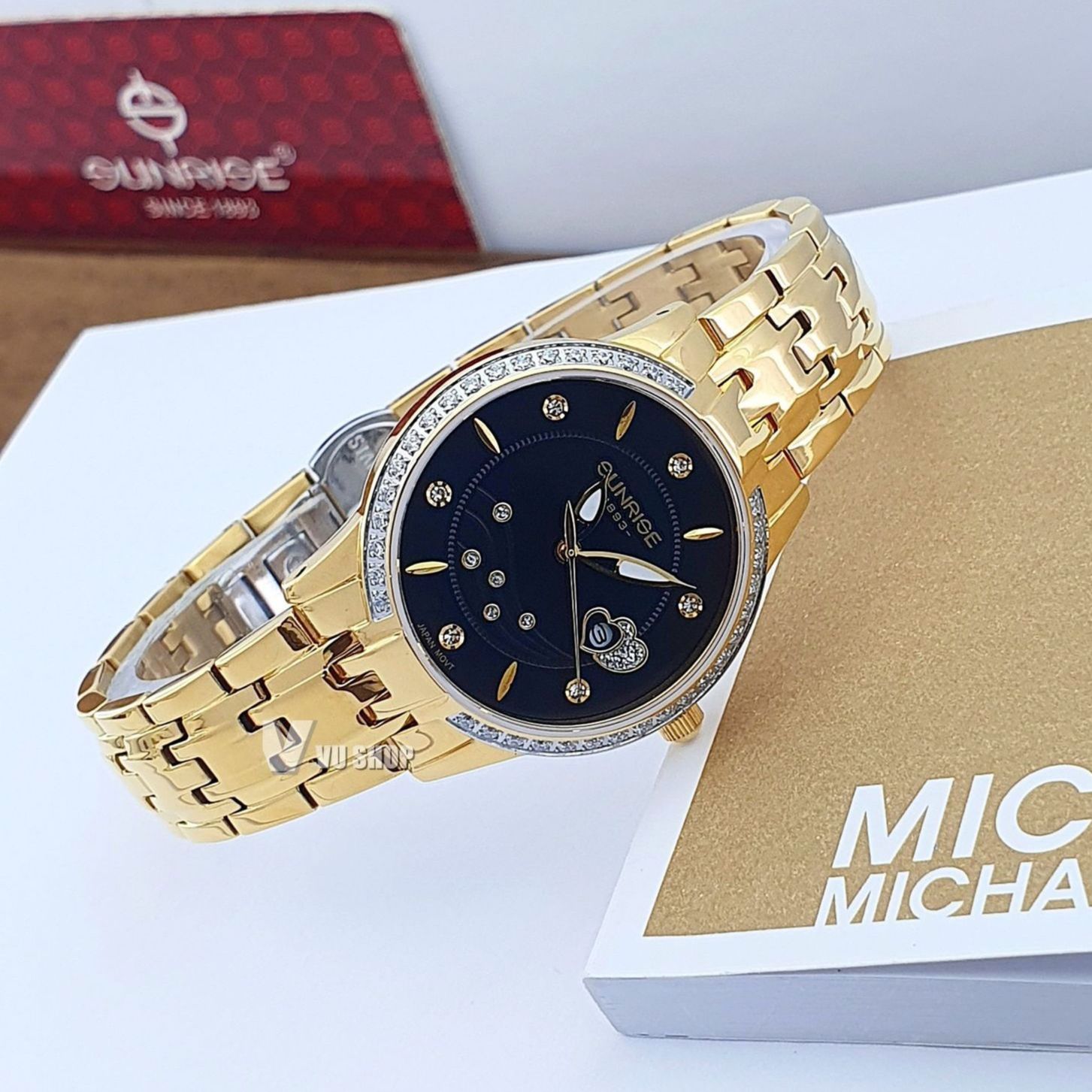 [HCM]Đồng hồ nữ SUNRISE 9804AA Chính hãng