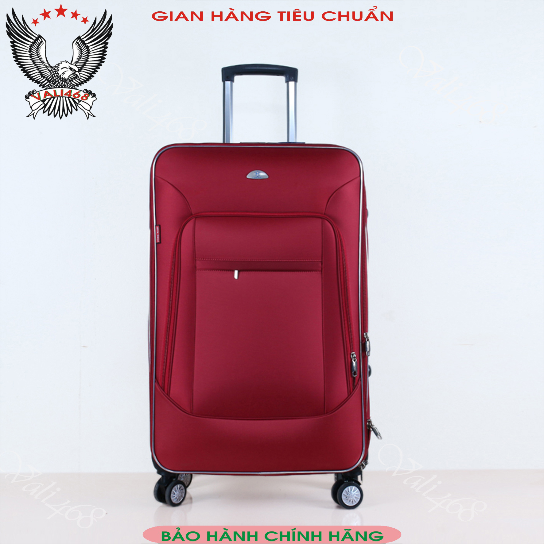 Vali kéo du lịch vải dù chống thấm Hùng Phát VLX-022, 4 bánh xoay độ, lịch sự, phong cách.