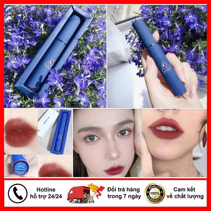 SALE HOT-Son 3CE moi nhat Speak Up Vỏ Xanh - Classic Blue Hot Trend 2020