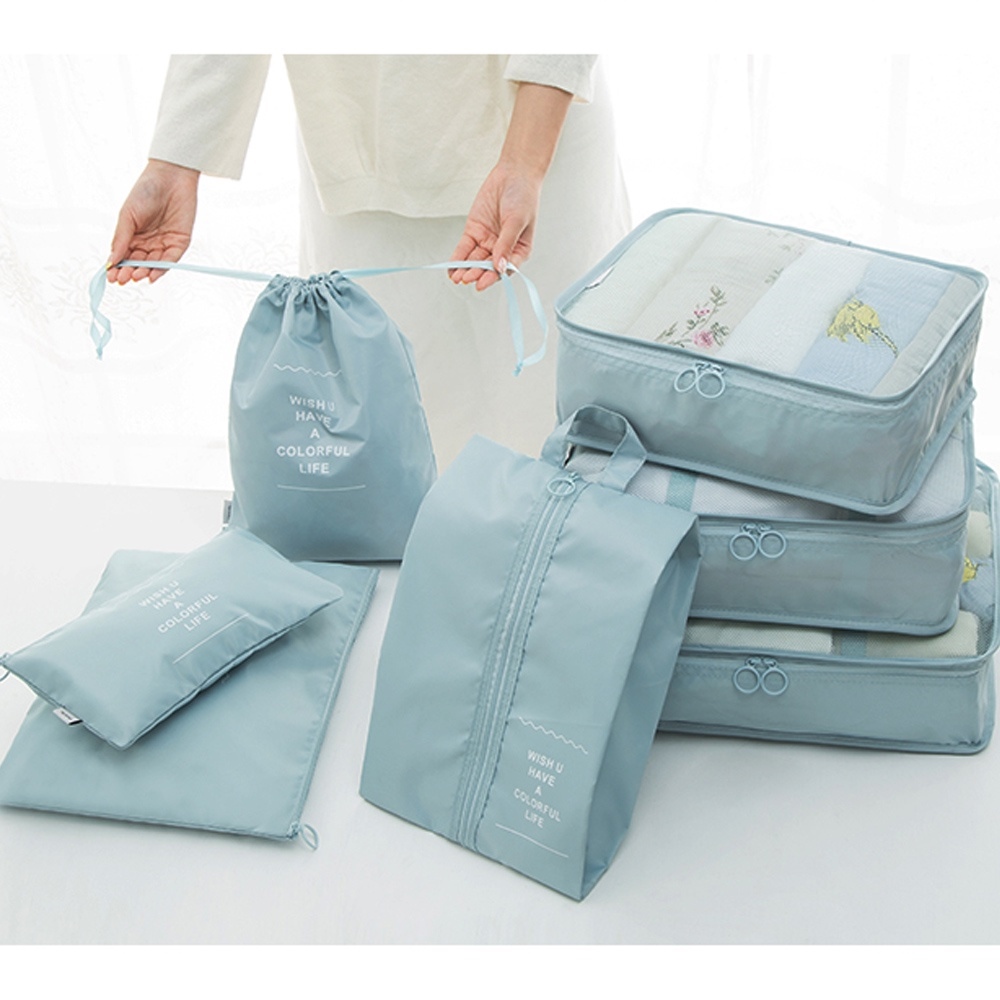 Salgxv22 set 6 7 túi đựng đồ du lịch cá nhân chống nước tiện ích