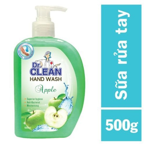 Nước Rửa Tay Dr Clean 500Ml