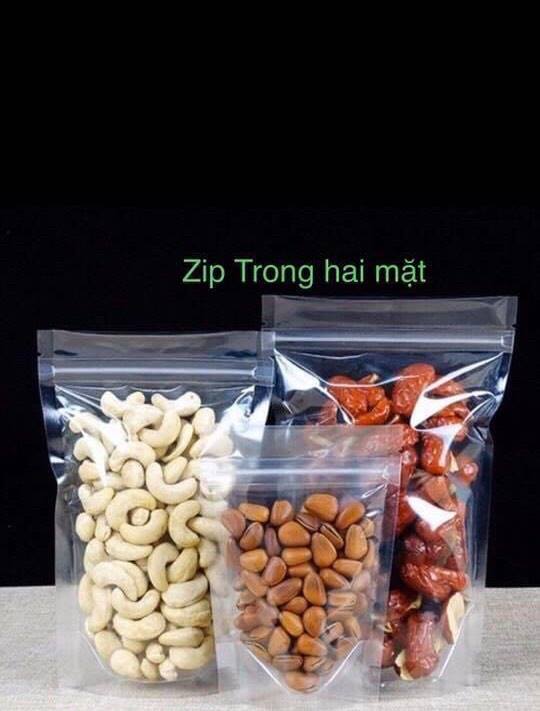 Túi zip trong đáy đứng