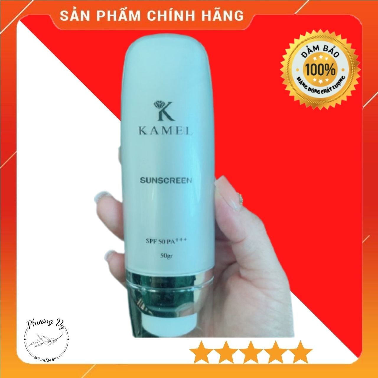 Kem chống nắng kamel 30g, 50g - hàng chính hãng