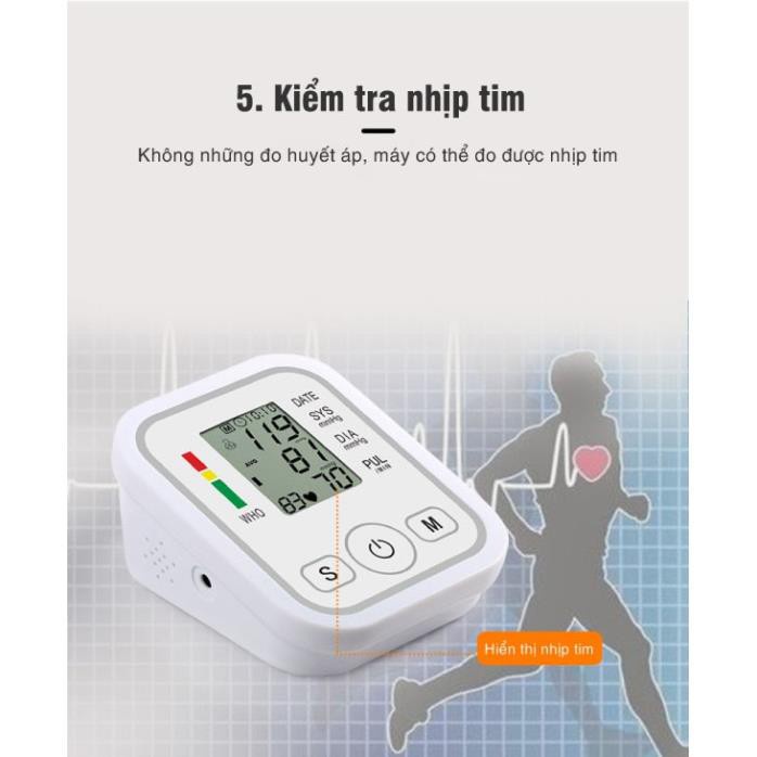 Máy đo huyết áp bắp tay tự động Fusaka Nhật Bản - Hàng Chính Hãng