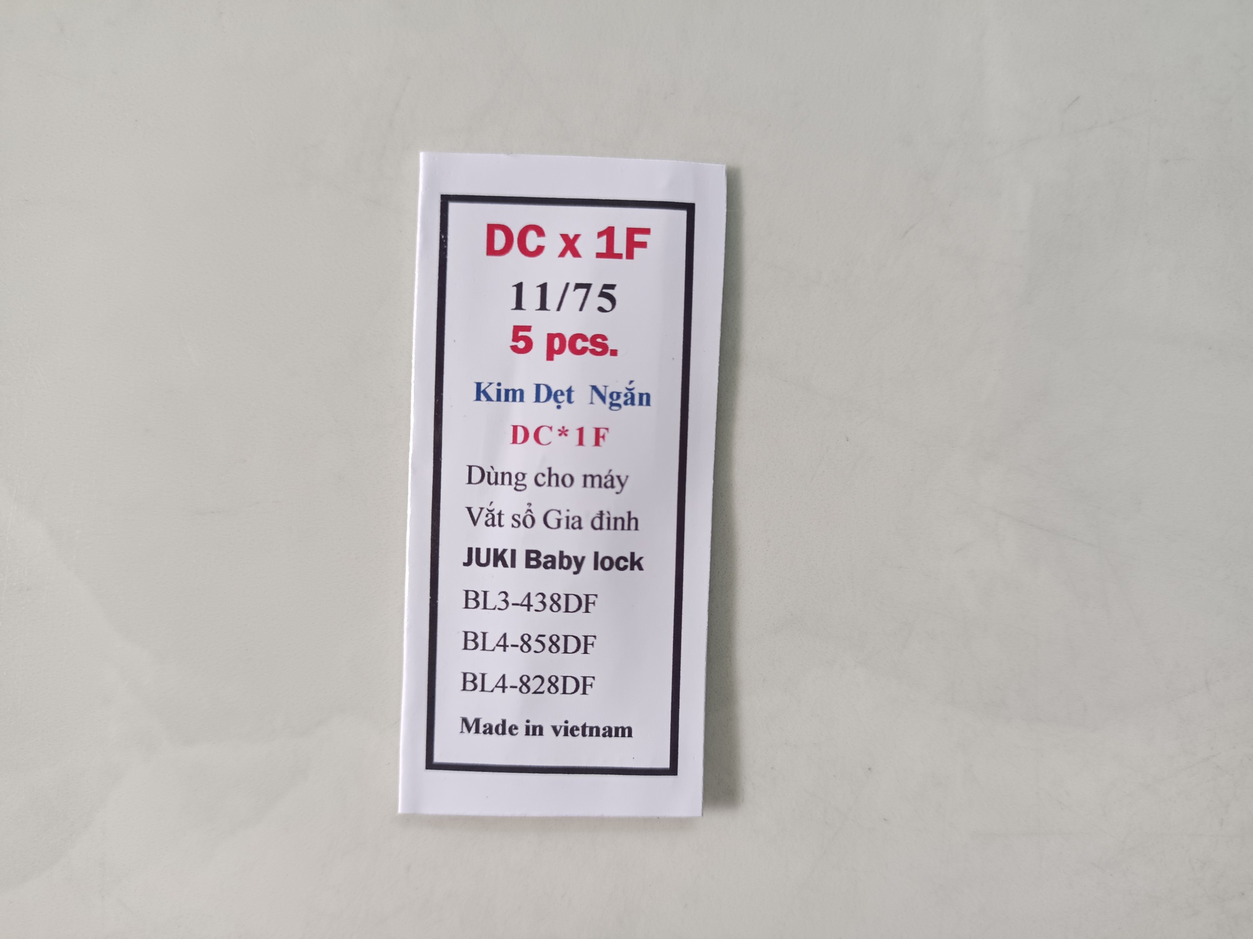 Kim máy vắt sổ gia đình juki baby lock,Kim DC*1F