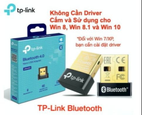 Hot Deals - TP-Link Bluetooth 4.0 Bộ Chuyển Đổi USB Nano - UB400 - Hàng Chính Hãng