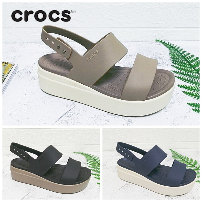Giày dép sandal crocs xịn đét đế cao 5p siêu nhẹ, êm chân