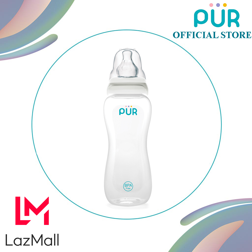 Bình sữa cổ thường comfort feeder 250ml, trong bình là núm ti size L có van khí chống đầy hơi độc đáo, đồng thời làm dòng sữa chảy đều giúp bé bú khỏe hơn mà không bị sặc hay đầy hơi, ọc sữa