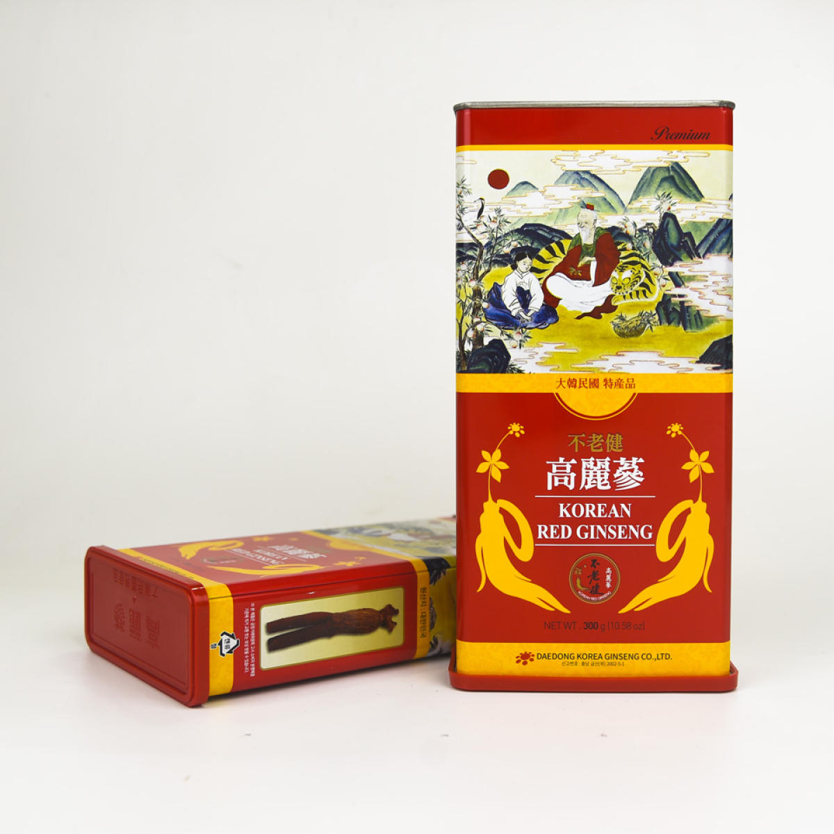 Hồng sâm khô nguyên củ Daedong Korea 6 năm tuổi - Korean Red Ginseng 6 Years Premium